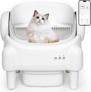 Automatic Cat Litter Box,Self Clean...