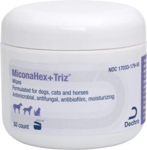 MiconaHex+Triz Wipes, 2.25″ r...