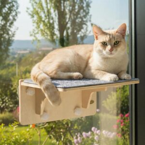 Pecute 2-in-1 Cat Window Perch ...