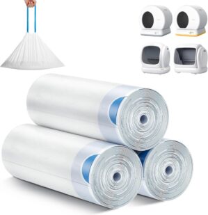 Meowant Cat Litter Box Liners for A...