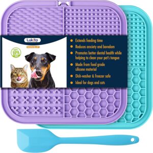 LUKITO Lick Mat for Dogs & Cat...